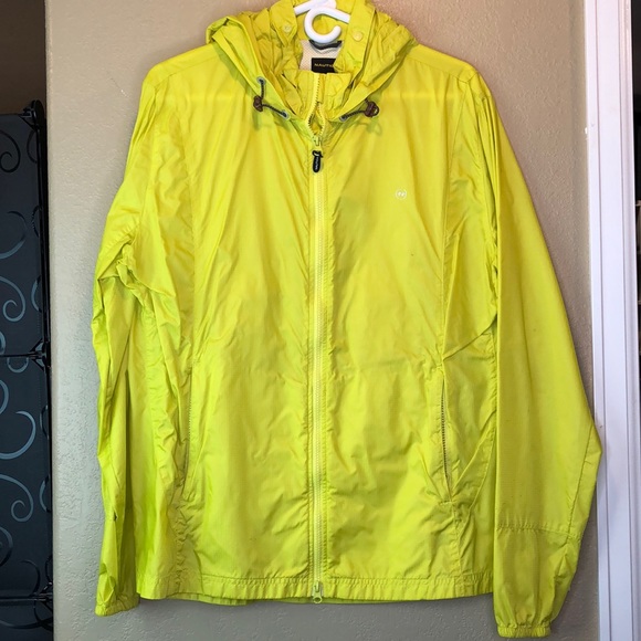 Nautica Jackets & Coats Nautica Neon Highlighter Yellow Rain Jacket Poshmark